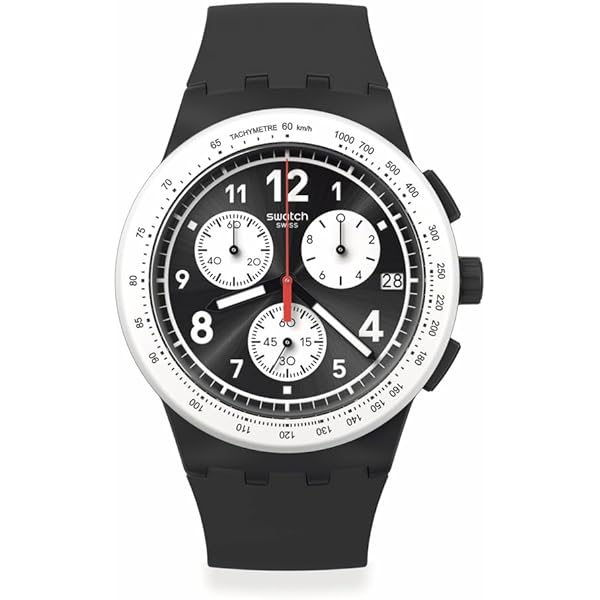 Watch Swatch Irony Chrono YVS487G DARK IRONY STEEL : Amazon